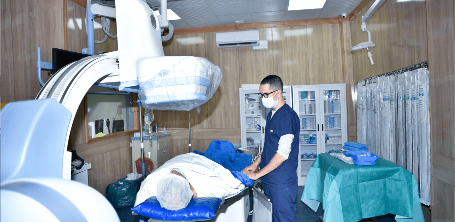 Polyclinique el kélâa salle cathétérisme